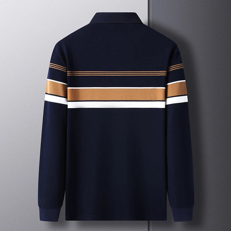 Camisa Polo Nation Manga Longa