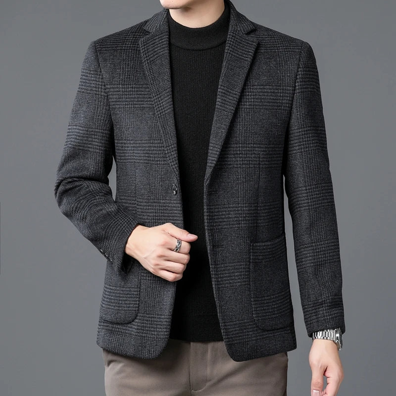 Blazer Em Alfaiataria Oxford Classic