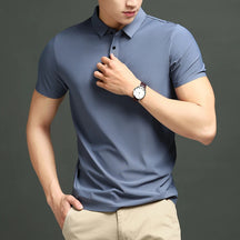 Camisa Polo Tech - Tecido anti suor + Relogio de Brinde