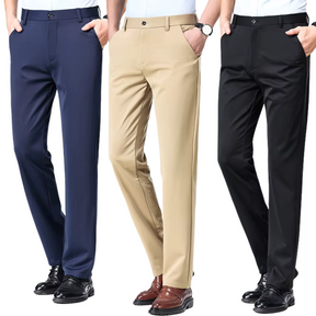 COMPRE 1 E LEVE 3 |  Calça Social Clássica Alfaiataria + Cinto de Brinde