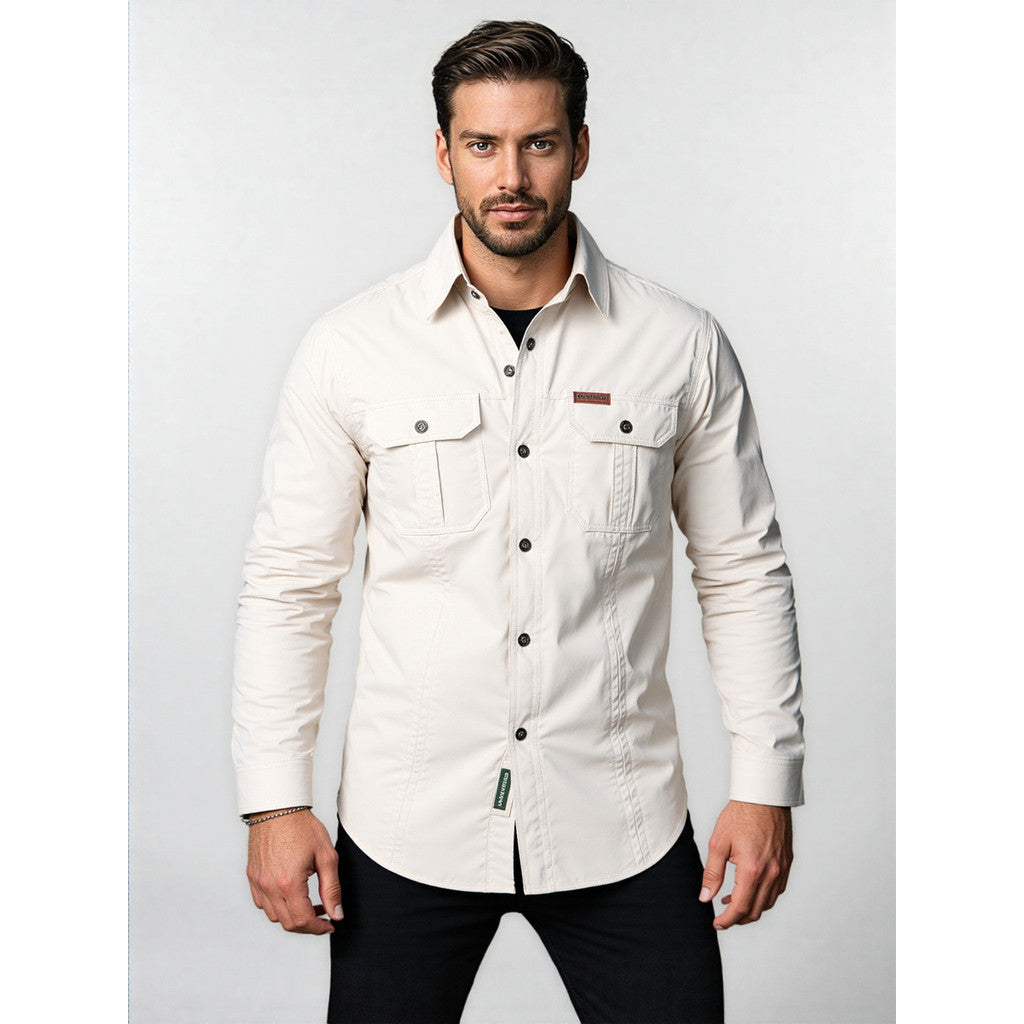 Camisa Cargo Manga Longa Elite