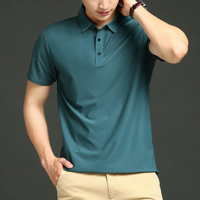 Camisa Polo Tech - Tecido anti suor + Relogio de Brinde