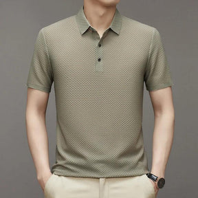 Camisa Polo Seda Gelo Elegante [ Não Amassa] + Relogio de Brinde - Loja Arantes