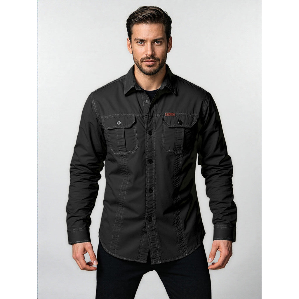 Camisa Cargo Manga Longa Elite